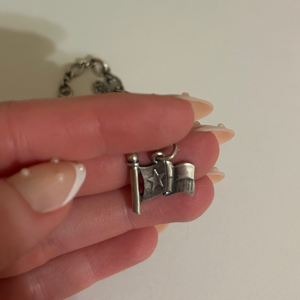 Retired James Avery Texas Flag Charm